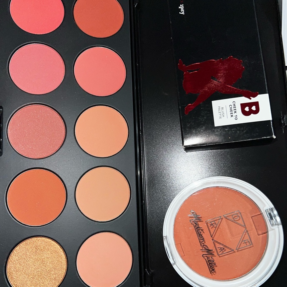 Blush palettes, assorted colors